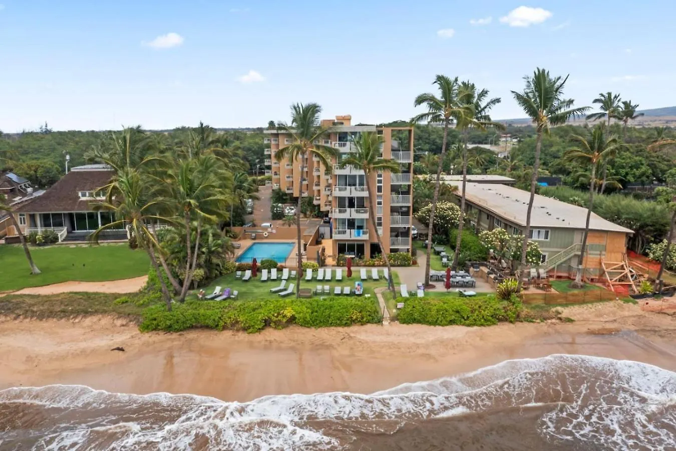 아파트 Beachfront Condo In 키헤이