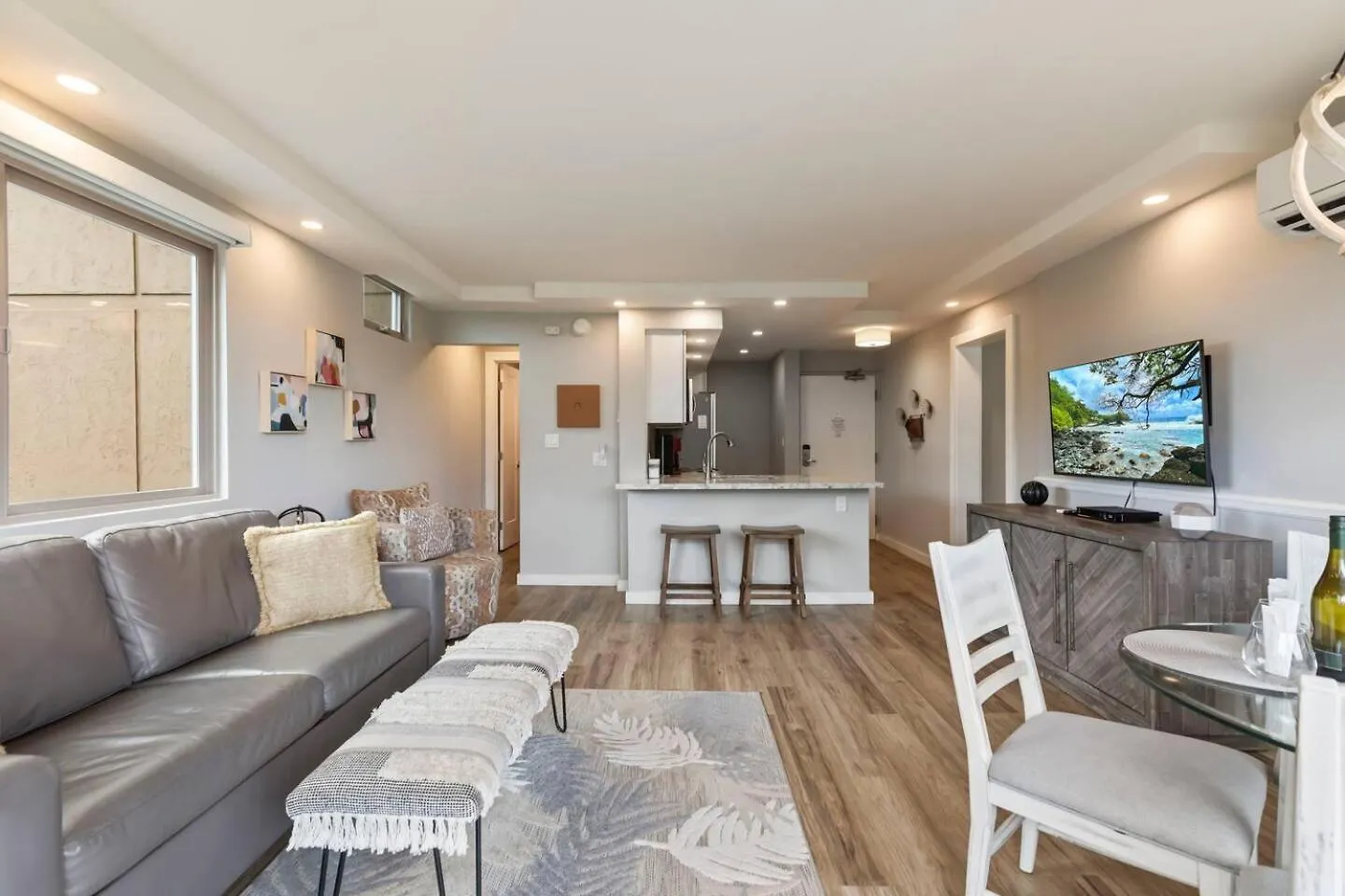 아파트 Beachfront Condo In 키헤이 미국